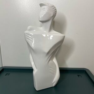 Vintage Lindsey B “Rachel” Styled 1980’s Modernist/Art Deco Ceramic Sculpture